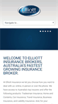 Mobile Screenshot of elliottinsurance.com.au